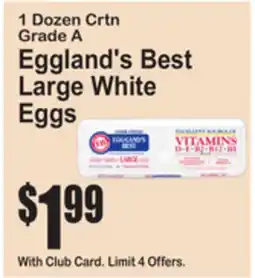 SuperFresh Eggland's Best Large White Eggs offer