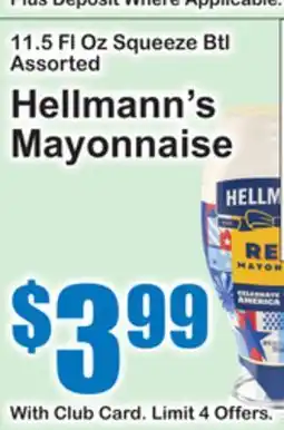 SuperFresh Hellmann's Mayonnaise offer