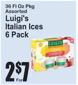 SuperFresh Luigi's Italian Ices offer