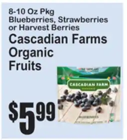 SuperFresh Cascadian Farms Organic Fruits offer