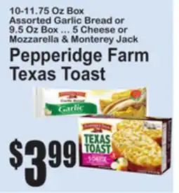 SuperFresh Pepperidge Farm Texas Toast offer