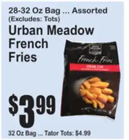 SuperFresh Urban Meadow French Fries offer