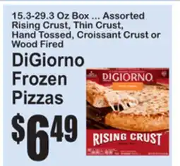 SuperFresh DiGiorno Frozen Pizzas offer