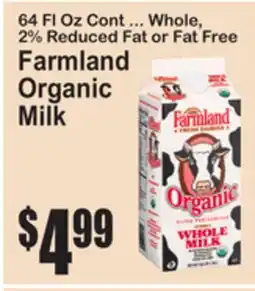 SuperFresh Farmland Organic Milk offer