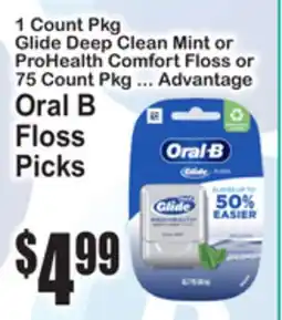 SuperFresh Oral B Floss Picks offer