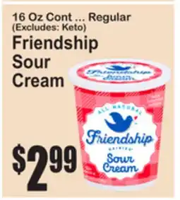 SuperFresh Friendship Sour Cream offer