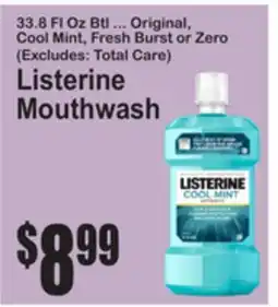 SuperFresh Listerine Mouthwash offer
