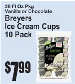 SuperFresh Breyers Ice Cream Cups offer