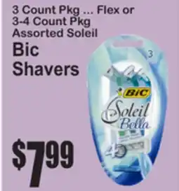 SuperFresh Bic Shavers offer