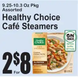 SuperFresh Healthy Choice Café Steamers offer