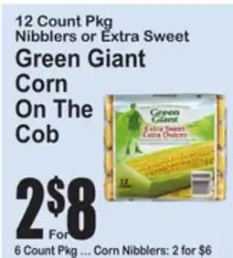 SuperFresh Green Giant Corn On The Cob offer