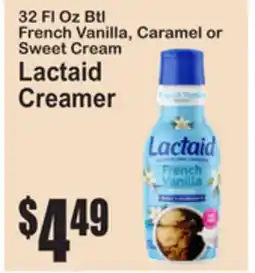 SuperFresh Lactaid Creamer offer