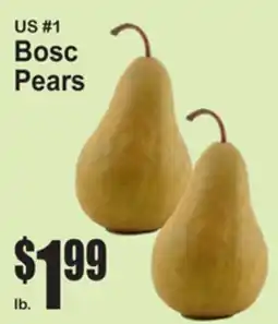 SuperFresh US #1 Bosc Pears offer