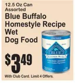 SuperFresh Blue Buffalo Homestyle Recipe Wet Dog Food offer