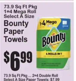 SuperFresh Bounty Paper Towels offer