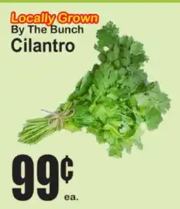 SuperFresh Locally Grown By The Bunch Cilantro offer