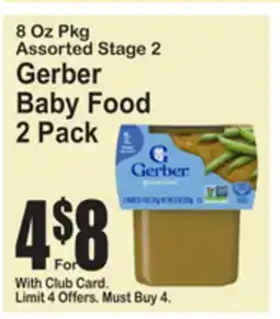 SuperFresh Gerber Baby Food offer