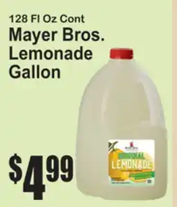 SuperFresh Mayer Bros. Lemonade Gallon offer