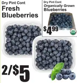 SuperFresh Fresh Blueberries offer