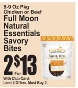 SuperFresh Full Moon Natural Essentials Savory Bites offer