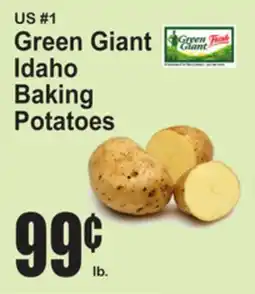 SuperFresh US #1 Green Giant Idaho Baking Potatoes offer