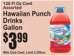 SuperFresh Hawaiian Punch Drinks Gallon offer