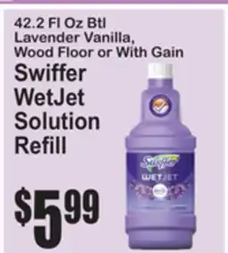 SuperFresh Swiffer WetJet Solution Refill offer