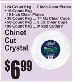 SuperFresh Chinet Cut Crystal offer