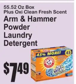 SuperFresh Arm & Hammer Powder Laundry Detergent offer