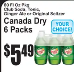 SuperFresh Canada Dry 6 Packs offer