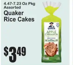 SuperFresh Quaker Rice Cakes offer