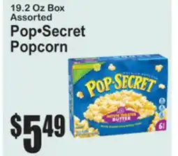 SuperFresh 19.2 Oz Box Assorted Pop·Secret Popcorn offer
