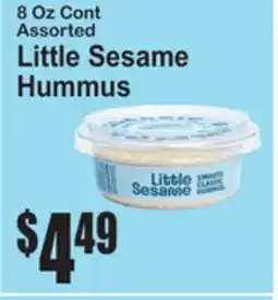 SuperFresh Little Sesame Hummus offer