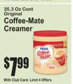 SuperFresh Coffee-Mate Creamer offer