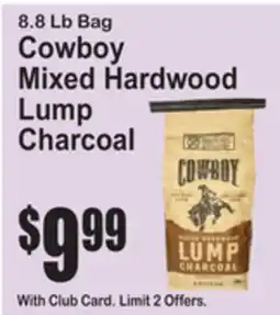 SuperFresh Cowboy Mixed Hardwood Lump Charcoal offer