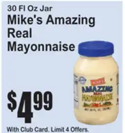 SuperFresh Mike's Amazing Real Mayonnaise offer