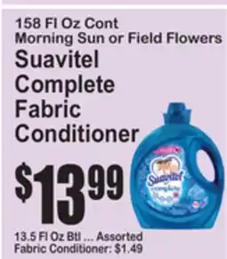 SuperFresh Suavitel Complete Fabric Conditioner offer