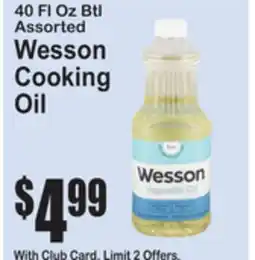 SuperFresh Wesson Cooking Oil offer