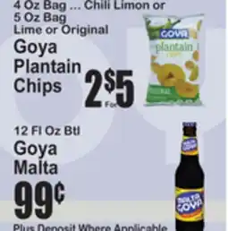SuperFresh Goya Plantain Chips offer