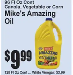 SuperFresh 96 Fl Oz Cont Canola, Vegetable or Corn Mike's Amazing Oil offer