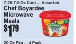 SuperFresh Chef Boyardee Microwave Meals offer