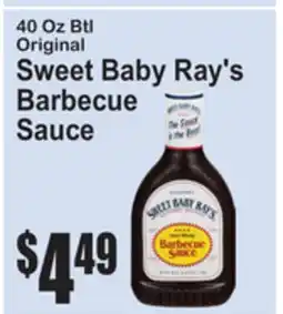 SuperFresh Original Sweet Baby Ray's Barbecue Sauce offer