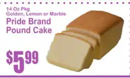 SuperFresh Pride Brand Pound Cake offer