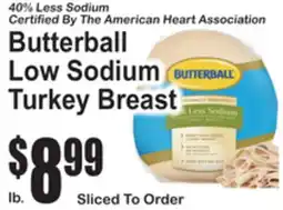 SuperFresh Butterball Low Sodium Turkey Breast offer