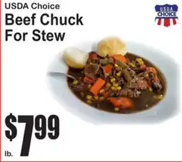 SuperFresh USDA Choice Beef Chuck For Stew offer