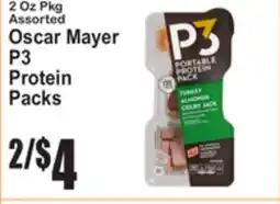 SuperFresh Oscar Mayer P3 Protein Packs offer