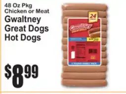 SuperFresh Gwaltney Great Dogs Hot Dogs offer