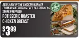 SuperFresh ROTISSERIE ROASTER CHICKEN BREAST offer