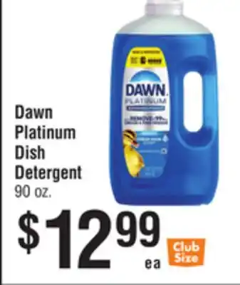 Smart & Final Dawn Platinum Dish Detergent offer