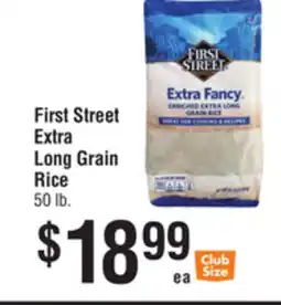 Smart & Final First Street Extra Long Grain Rice offer